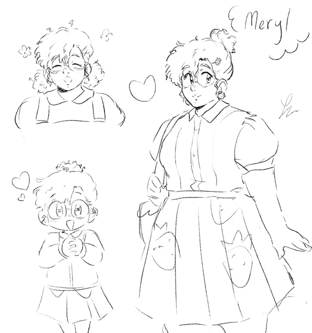 dont think i shared these #oc doodles, she'll appear in my webcomic when ch5 comes out. she kinda dresses like harper from wizards of waverly place lol 