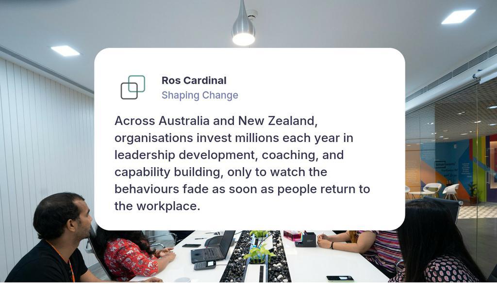 Your Leadership Program Isn’t Broken — Your Culture Is. Here’s Why.: lttr.ai/AlF3C

#OrganisationalCulture #WhyLeadershipProgramsFail #LeadershipDevelopment