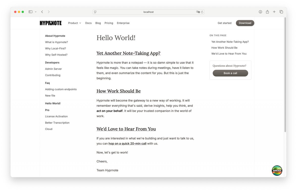 computeless's tweet image. we ditched every cms solution out there and decided to use github as cms. just because we wanted to have full control over the ui. (inspired by posthog)

making something feel very authentic requires a lot of work!
