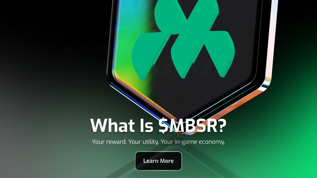 📣 What Is $MBSR?

It’s the main token that powers the Mobisaria ecosystem.
You earn it through gameplay, events, and real activity.

$MBSR isn’t just a bonus. You’ll use it for upgrades, special events, future marketplace access, and premium features.
As the ecosystem expands,