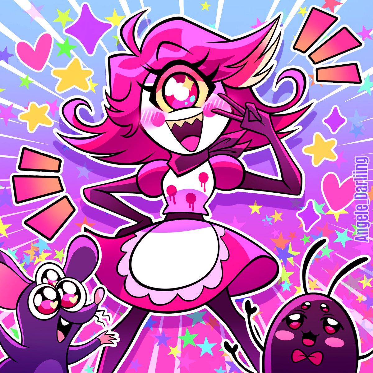 Clean up!🩷
#HazbinHotel #HazbinHotelFanart #HazbinHotelNiffty