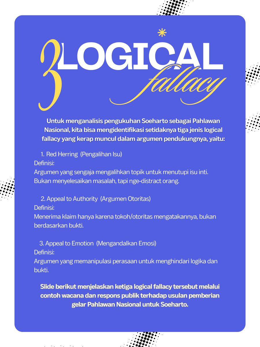philodoxyst's tweet photo. Kita sering ribut soal sejarah sampai lupa memeriksa apakah setiap argumen itu masuk akal atau cuma permainan retorika. https://t.co/abAeeDHW3M