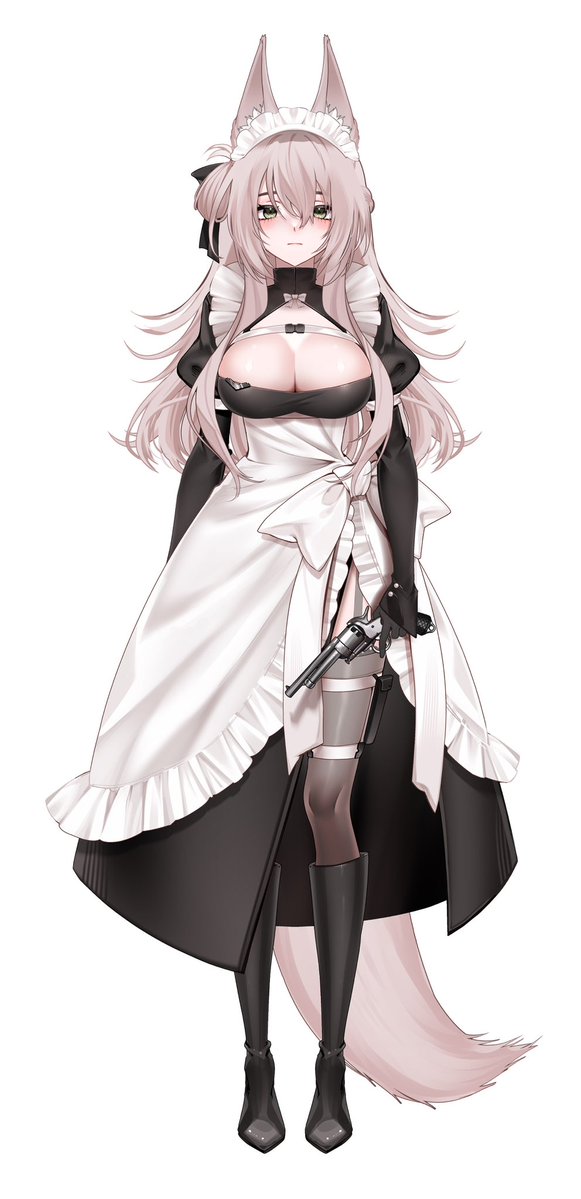 ProjectAlyz's tweet image. ✨vtubers post your model ✨

i wanna see everyone&apos;s pretty models! i fee like as vtubers we never show off the full model enough!

don’t ask why your maid has a gun~ 🎀