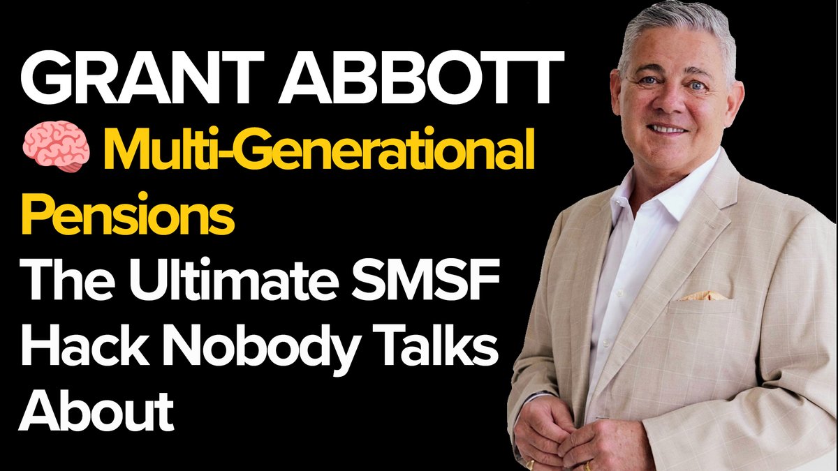 Most people don’t know this:
Your SMSF can pay tax-free pension income to your grandchildren.
It’s one of the 40+ strategies going into my new #SMSF Strategy Playbook.
True intergenerational wealth.

grantabbott.com/post/the-smsf-…