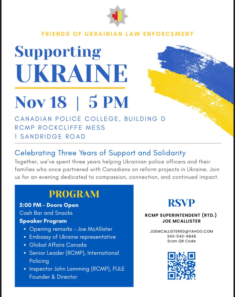 support_fule's tweet photo. Fundraiser coming to in Ottawa at CPC on Tuesday evening!  Come show your support.  Live auction!  #sSupportUkraine https://t.co/CKgQYqf0Jr