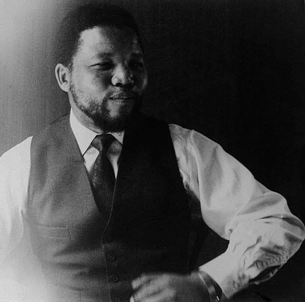 South African anti-apartheid activist, revolutionary, lawyer and politician Nelson Mandela on visit to London, 1962. (Photo by Mary Benson)