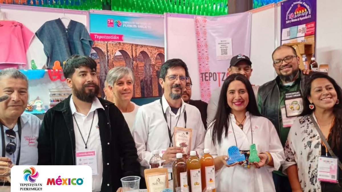 ¡Con orgullo #Tepotzotlán participo  en la séptima edición del Tianguis Turístico de Pueblos Mágicos! Este gran evento que se llevó a cabo en Pachuca, Hidalgo, donde artesanos locales   dieron una muestra del talento local que hay en nuestro municipio.