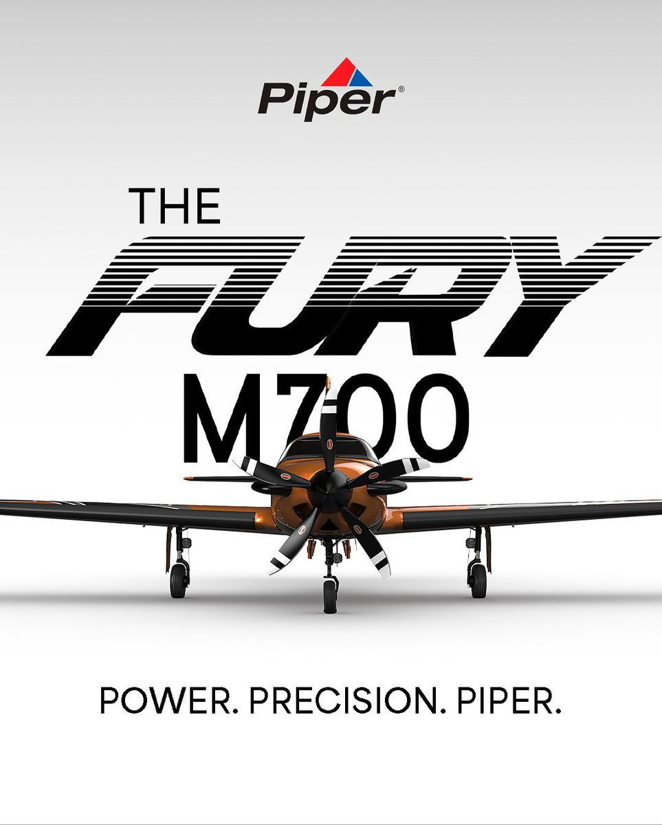 Aerofacility_O's tweet image. 航空の新たな基準を打ち立てる。
大胆なデザイン、洗練された性能、そして最先端のアビオニクスを備えたM700フューリーは、精密さを究極の支配力へと変える。
M700フューリーの詳細は、Piper.comでご覧ください。
#パイパー #Piper #M350 #小型機 #航空機 #空の旅 #エアロファシリティ