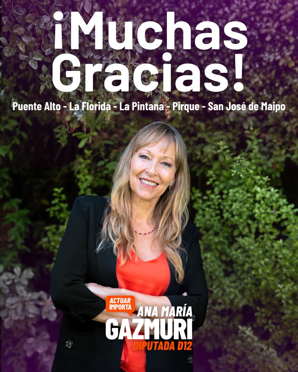 ¡Ganamos la reelección! 🙌❤️
Gracias totales, Distrito 12.

Lo que vivimos en esta campaña fue hermoso: encuentros en los barrios, conversaciones sinceras, abrazos que levantan y un cariño que se siente de verdad. Este resultado es de ustedes, de cada familia que quiere vivir