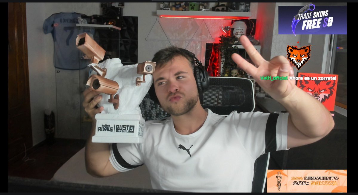 <a href="/KickStreaming/">KICK</a> KICK OFF RUST 100.000$ Winners 🏆

Gracias a <a href="/23ricoy/">Ricoy</a> y a <a href="/Dilanzitop/">Dilanzito</a> por la invitacion Y A MI TEAM ❤️, sin vosotros esto no habria sido posible y me siento muy afortunado de haber podido jugar al lado de tremendo team 

DUENDINIS ON TOP😈

BICAMPEON DEL MUNDO ✌️🍿