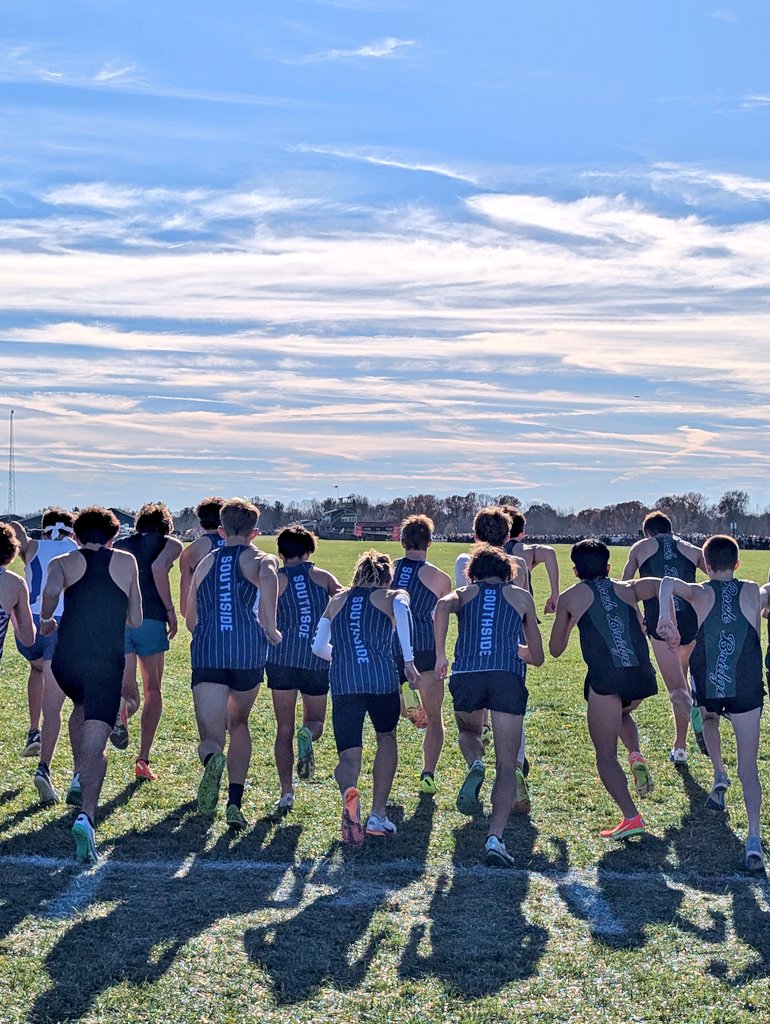 The Cougar Running Club finishes 10th at the NXN Midwest Regional in Terre Haute.

Thank you Coach Crowe and Coach Thompson for giving me the honor to coach your team!

Thank you boys for welcoming me with open arms this entire week! It was a joy!!

Bring on the winter. #PMA 👊