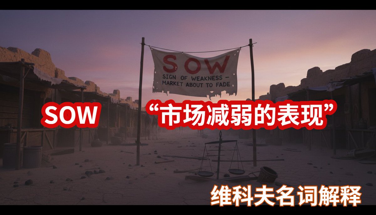 btcfage's tweet image. 总被套在山顶？这个“SOW弱势信号”教你精准逃顶！ youtu.be/s-zCcNKQUYA?si… 来自 @YouTube