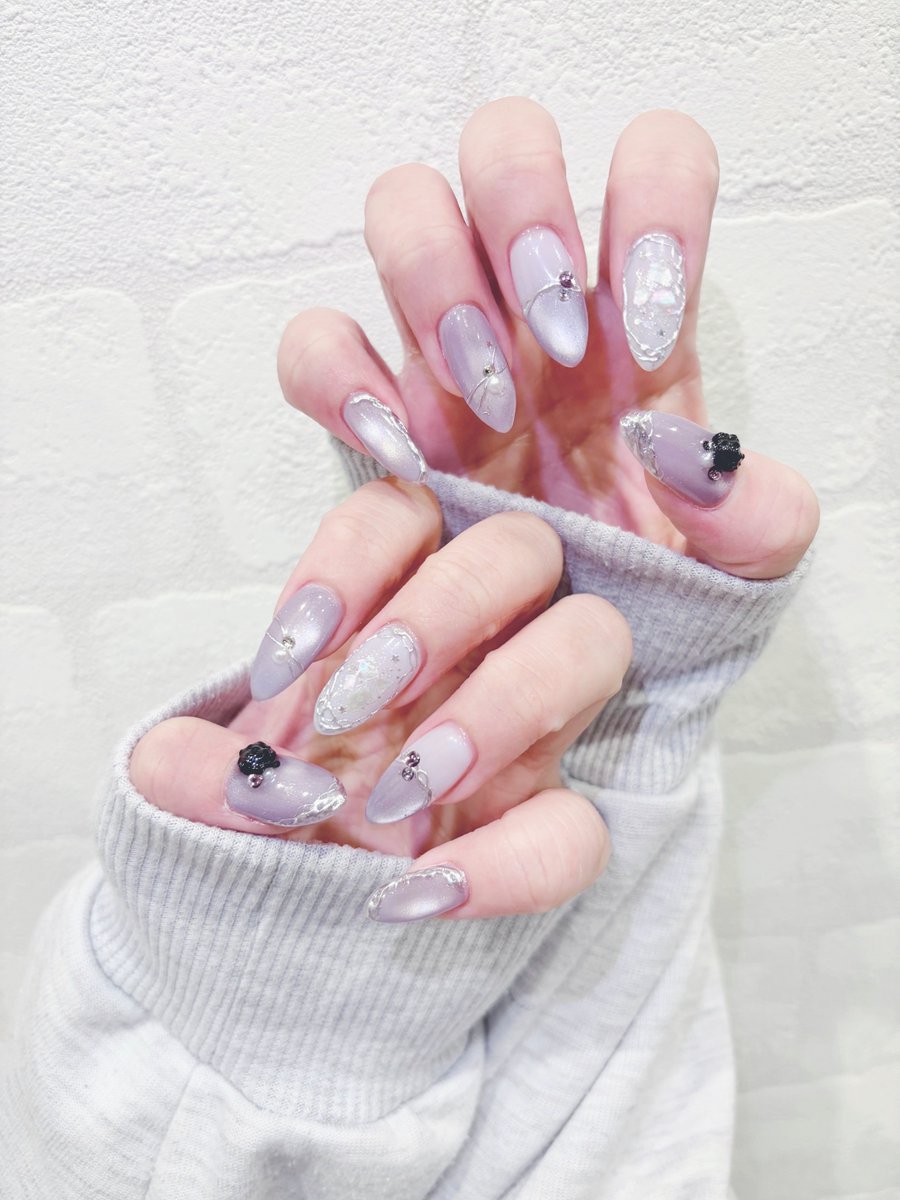 DC__S's tweet image. 月の裏ネイル☽︎𓂃 𓈒𓏸◌