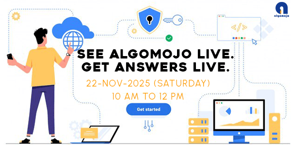 algomojo's tweet image. See Algomojo LIVE. Get answers LIVE.🤖

Join us for a hands-on automation walkthrough + open Q&amp;amp;A!

🗓️22-Nov-2025 (Saturday) |⏰10AM–12PM
Don’t miss it!🚀

febinars.com/courses/Automa…