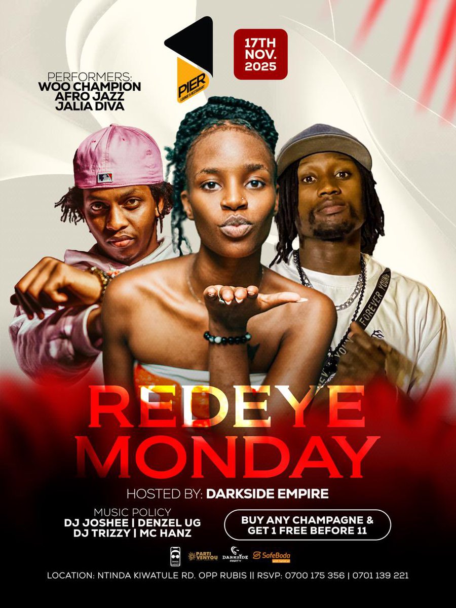 Pier1_Ntinda's tweet photo. Monday blues? Not tonight. Music up, prices down. Let’s party! 🔥#RedEyeMonday https://t.co/O9kbPQti2V