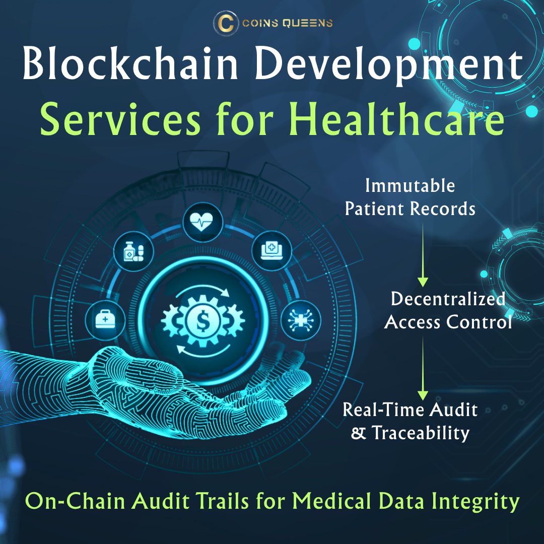 Our #blockchain develops clean, traceable #medical records with on-chain verification, secure data lanes, and automated access rules.

Learn More &gt;
coinsqueens.com/blog/blockchai…

#blockchainhealthcare #healthtechsolutions #medicalblockchain #healthdatasecurity #healthcareit #usa #uae