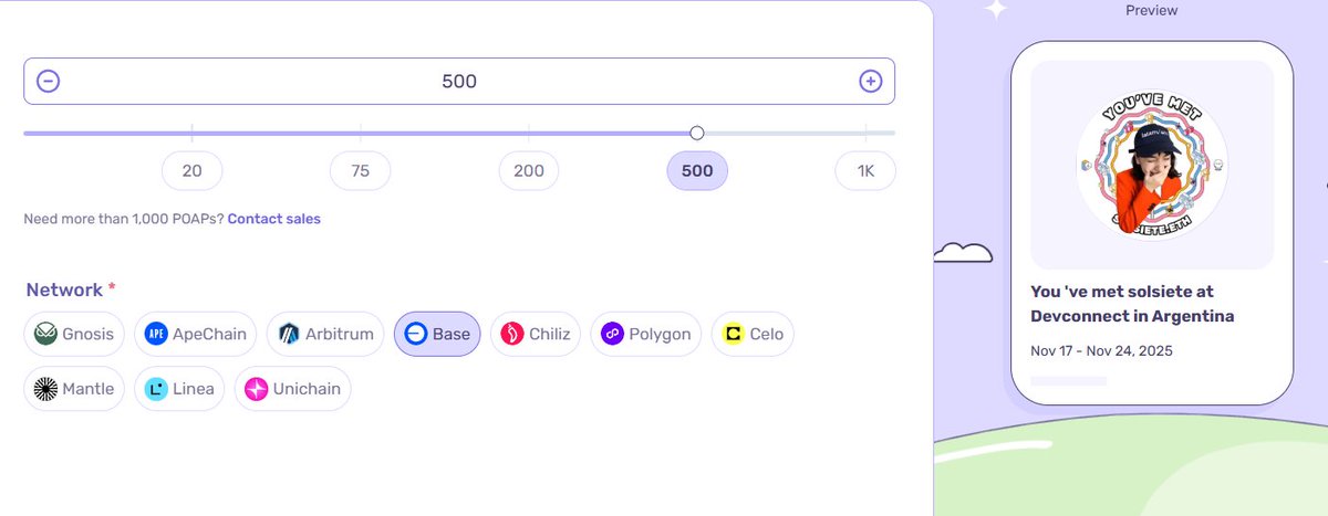 Usando la nueva versión beta de <a href="/poapxyz/">POAP - Bookmarks for your life</a> y minteando en la red de <a href="/base/">Base</a> , porque soy muy basada no?

Espero verlos esta semana así les paso este hermoso coleccionable del movimiento #todossomospatricio