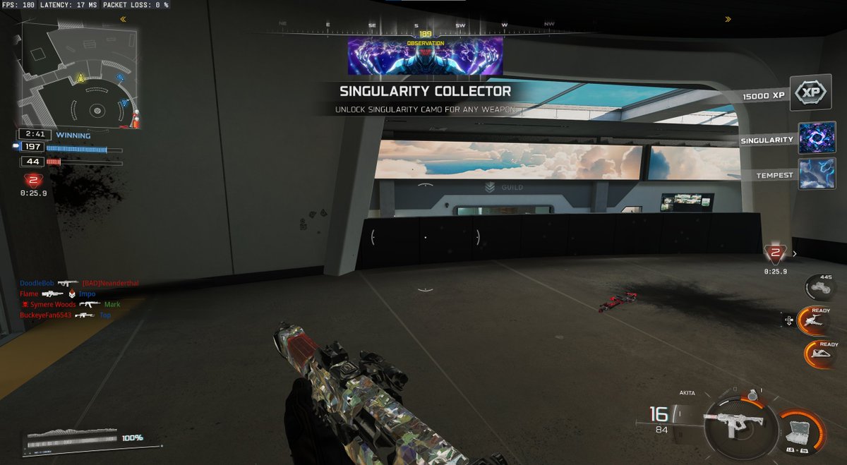 Singularity is done, onto another an back to work tomorrow :(