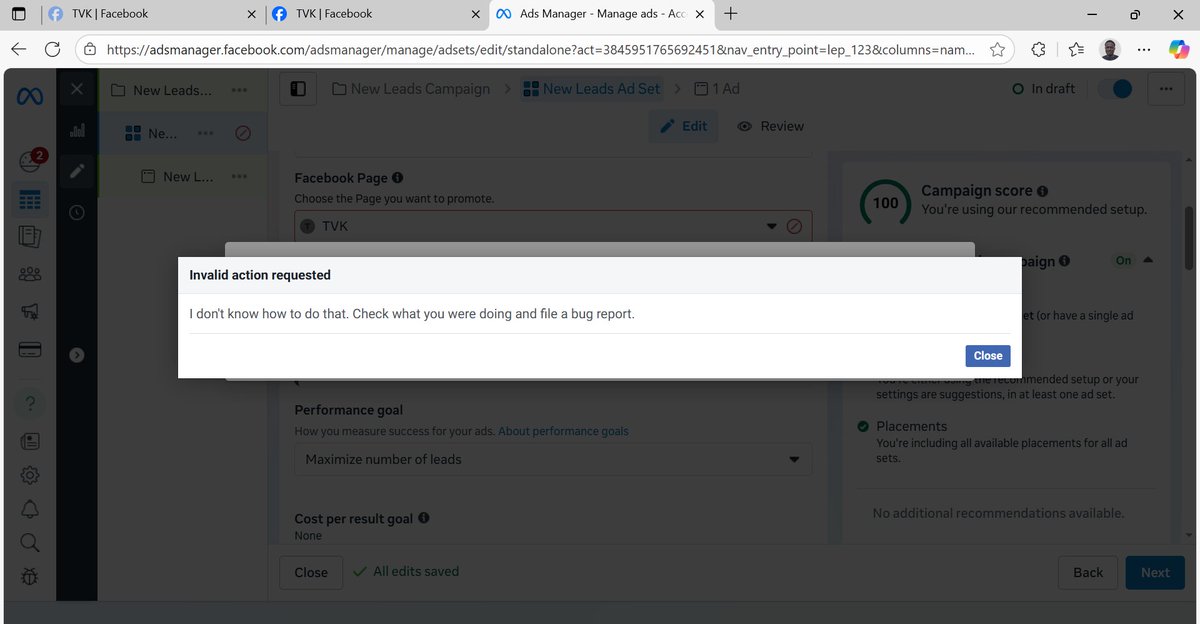 millian_hench's tweet photo. Even Facebook site doesn't understand its own systems
hahahaha #Facebook #facebookhacked #FacebookAds #Facealinfo #FacebookLIVE https://t.co/0RzOmzyJ5i