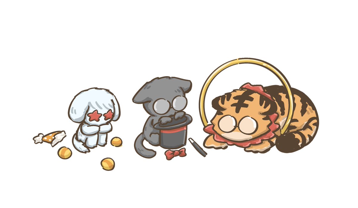 CattyCat_510's tweet image. The circus is lonely without you guys 😢