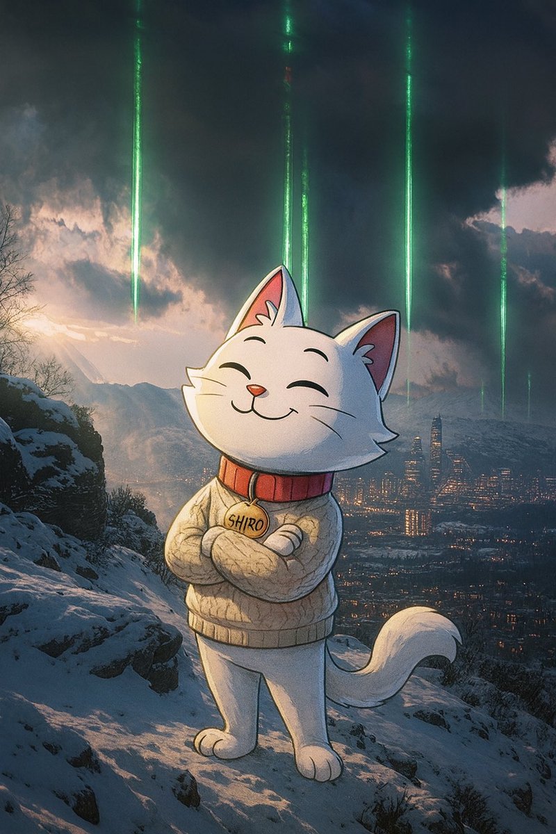 You’re actually looking at $Shiro ’s backyard 

Where the plushies are limited, the community is loud,

and the Solana bridge is almost ready to teleport us all.

Stick around… the cat’s cooking something big