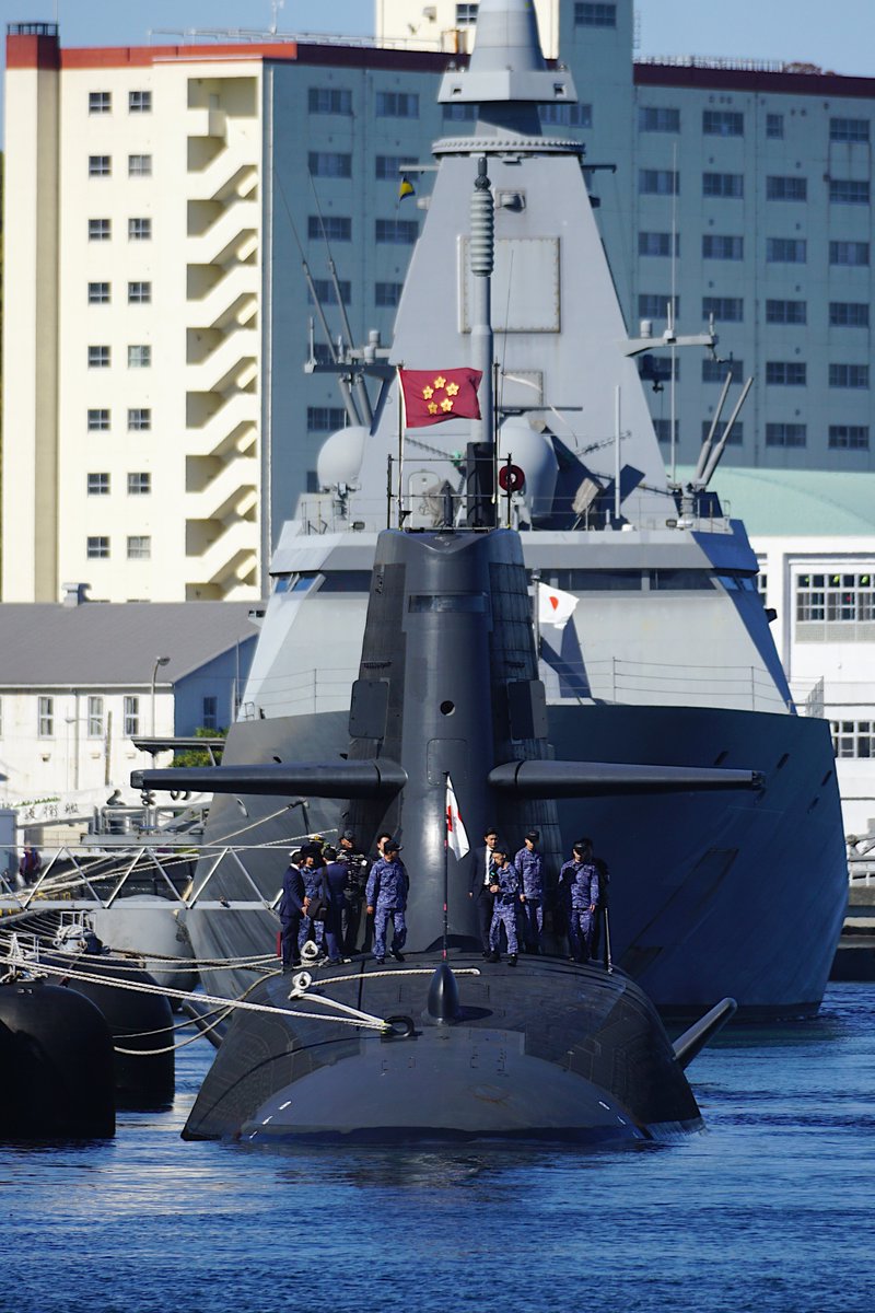 防衛大臣によるたいげい型SS視察🫡