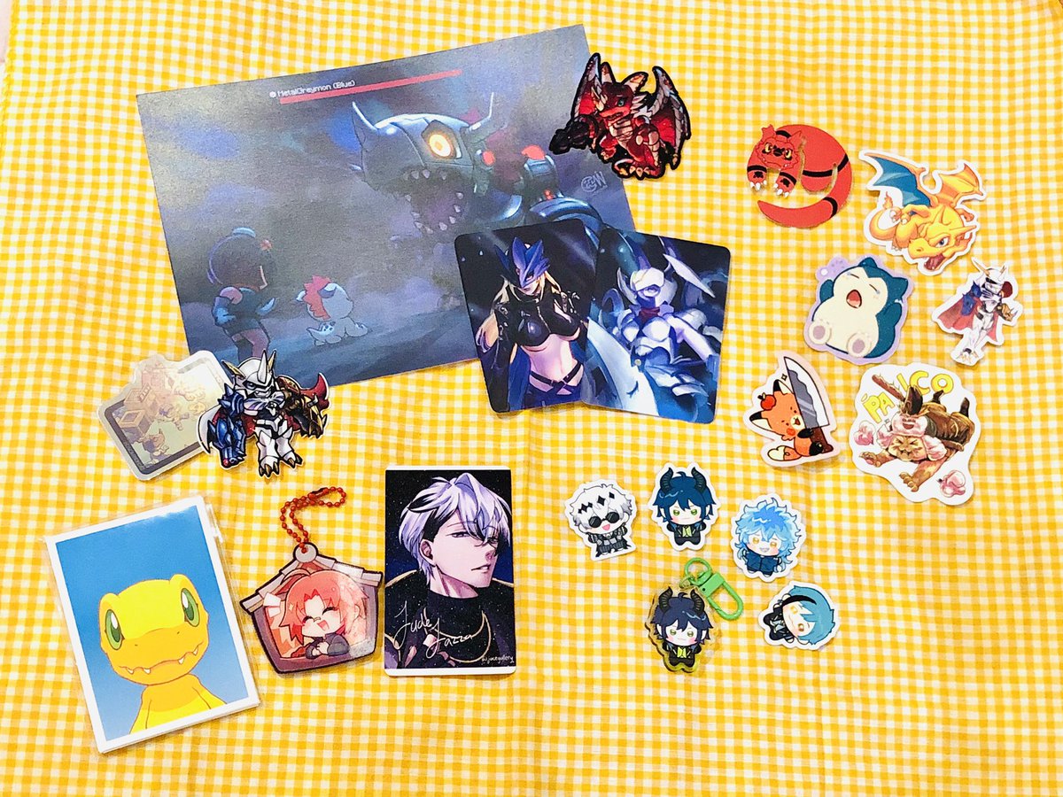 Some CF hauls &amp; freebies I got yesterday.
Shoutout to these wonderful artists ✨
( 1/2 )
<a href="/cwdwcwdw/">cwdw</a> <a href="/arczent/">ARCZENT (COMMISSION OPEN 3 SLOTS LEFT)</a> <a href="/cheereatives/">Cheer 🍏 sh0pee open</a> <a href="/Kojikunlab/">Koji.Kun</a> <a href="/FiiRd4/">Fii || Working on mail order</a> <a href="/jacegallery/">Jace 🦋 definitely not obsessed with Jude</a>