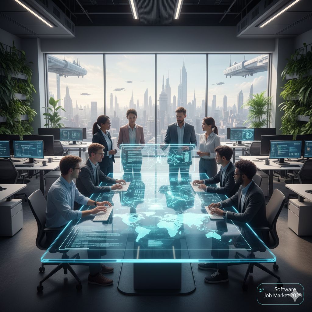 Goodfirms's tweet image. 🚀 The software engineering job market is back — but it’s not the “old normal.”
 2025 hiring is all about versatility, AI fluency, and collaboration.
Dive into what’s driving the rebound &amp;amp; what 2026 holds: 🔗goodfirms.co/blog/software-…
#GoodFirms #TechJobs #SoftwareEngineering #AI