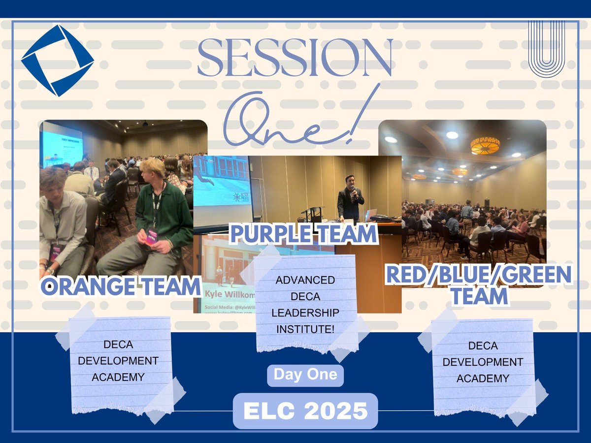 Day 1 of the Emerging Leaders Conference is officially in the books! 🚀
We kicked things off with an electric opening session. Shoutout to the Tarzan energizer! Session one of our workshops is complete, and huge thanks to our incredible speakers. Stay tuned for the Day 2 recap!