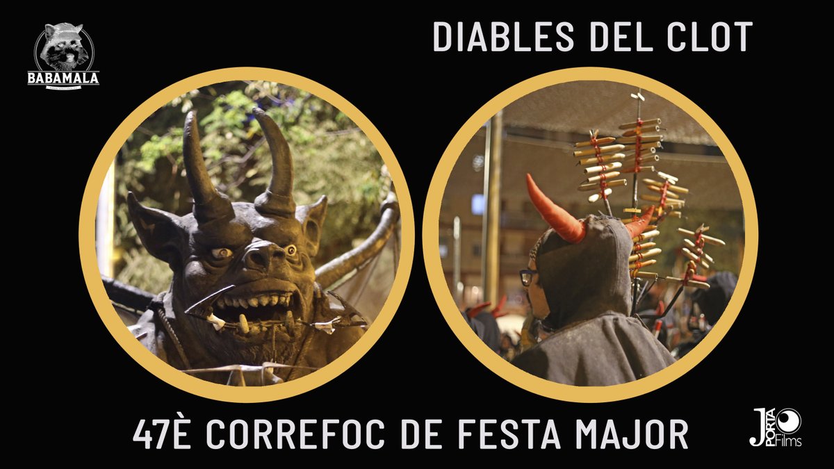 jportafilms's tweet photo. DIABLES DEL CLOT: 47È CORREFOC DE FESTA MAJOR
VÍDEO: https://t.co/nsMkrHithL
Diables del Clot, Pork del Clot, Tolc del Clot.
#DiablesDelClot #correfoc #diables #CulturaPopular #FMClot2025 #SomClot #FestaMajor #foc #SantMartí #Barcelona https://t.co/XiBPWQm1tM