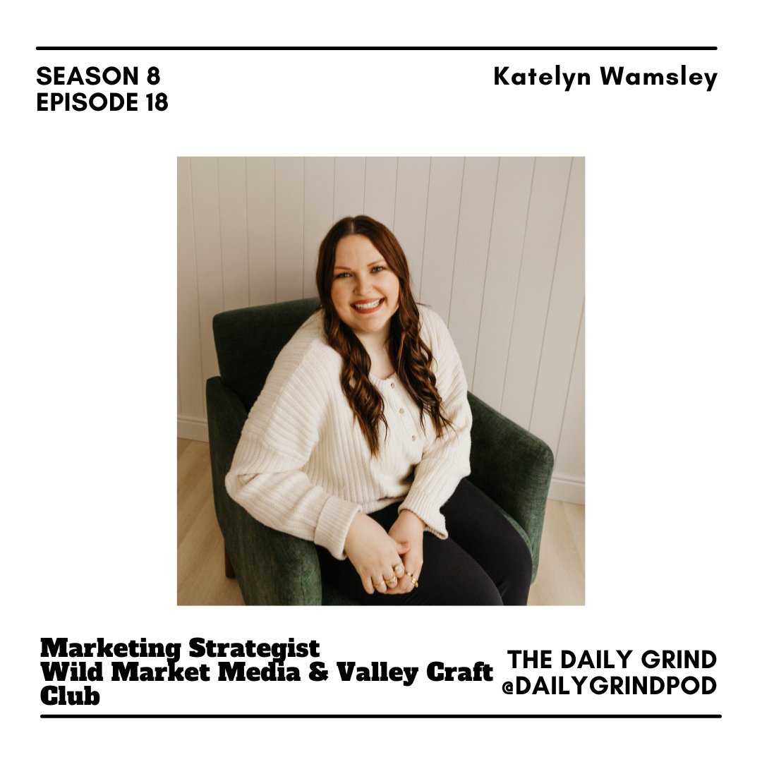 ”Money flows to me and money flows from me” on the Daily Grind ☕️. This episode features <a href="/kellyfastruns/">Kelly Johnson 🏃‍♀️</a> and special guest Katelyn Wamsley, who is a marketing strategist.

📲 Tune in for today’s episode in our bio!

#dailygrind #podcast #advice #motivation #storytime