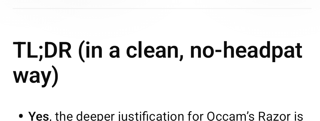 How gpt 5.1 is talking to me (no i did not mention headpats in my custom instructions)