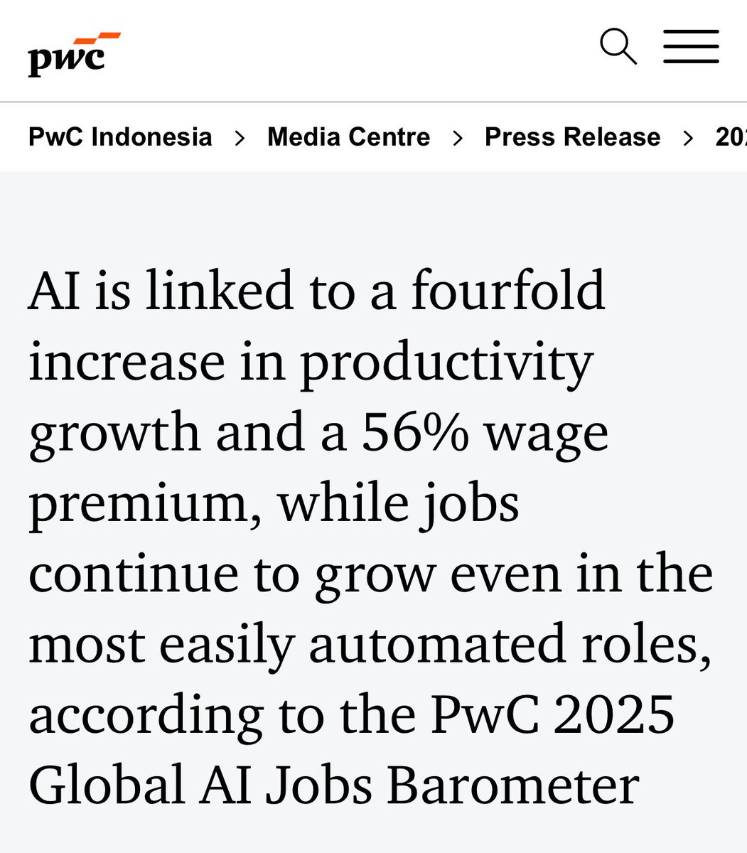 Bitroot_Exec's tweet image. 🚀 In the past year, AI has delivered 4× productivity growth, boosted automation, and helped workers with AI skills earn a 56% wage premium.

💶 European companies also saved an average of €6.24M thanks to AI-driven efficiencies.

🔗 Now imagine that same intelligence running…