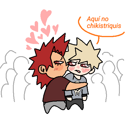 blackhairkiri's tweet image. Día 1: abrazos incómodos #krbk #kiribaku #krbkcuddlesweek25