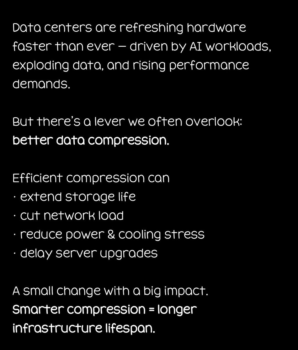choi_Star_Man's tweet image. #DataCenter #Infra #Compression #Cloud #Storage #Networking
#AIInfra #TechInsights #Efficiency #Sustainability #ITOps #Investment #Nasdaq #QQQ