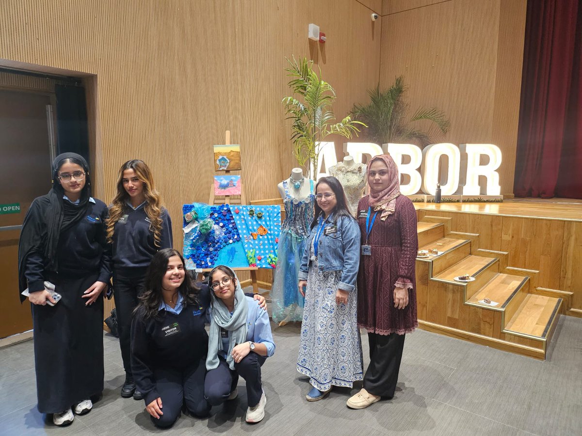 Four RBS students—Hala (Y10), Eshaal, Lisandi &amp; Rijja (Y11)—shone at the BSME Climate Conference 2025 in Dubai! 🌍 They presented on Plastic Pollution, showcasing creativity, teamwork &amp; leadership. Enrol now—limited Term 2 seats! 

#RBSLeaders #ClimateAction #AdmissionsOpen