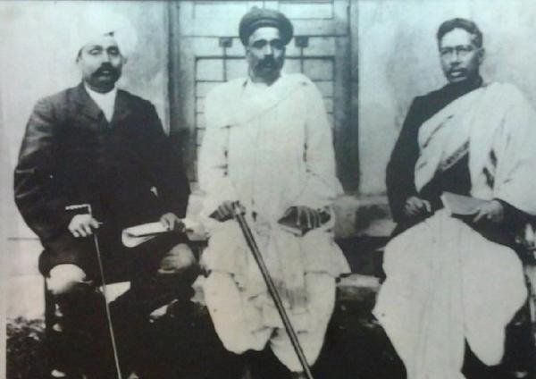 IndiaHistorypic's tweet image. Lala Lajpat Rai With Bal Gangadhar Tilak and Bipin Chandra Pal 

&apos; Lal Bal Pal &apos;