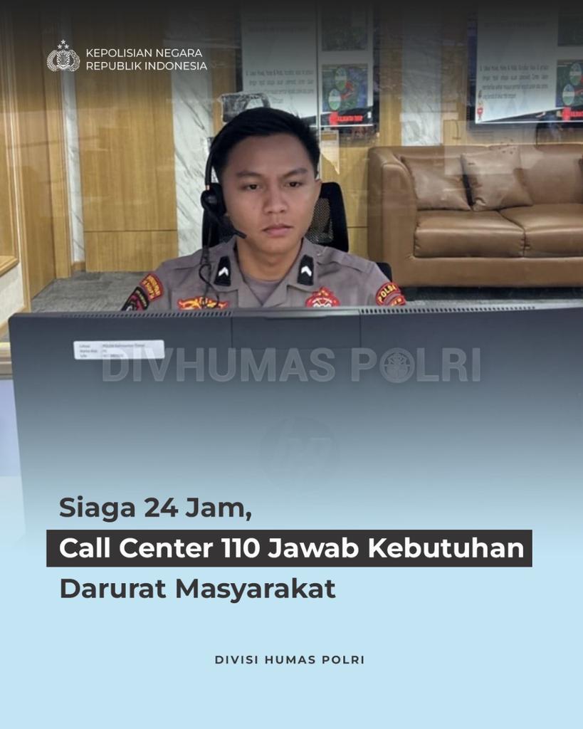 Polri melalui Polda Kalimantan Timur menunjukkan komitmen penuh terhadap kemanan dan pelayanan masyarakat dengan memperkuat layanan darurat Polisi 110, yang aktif siaga 24 jam. Terus Mengabdi Dengan Humanis Wujud #PelayananPolisi Maksimal Untuk Masyarakat