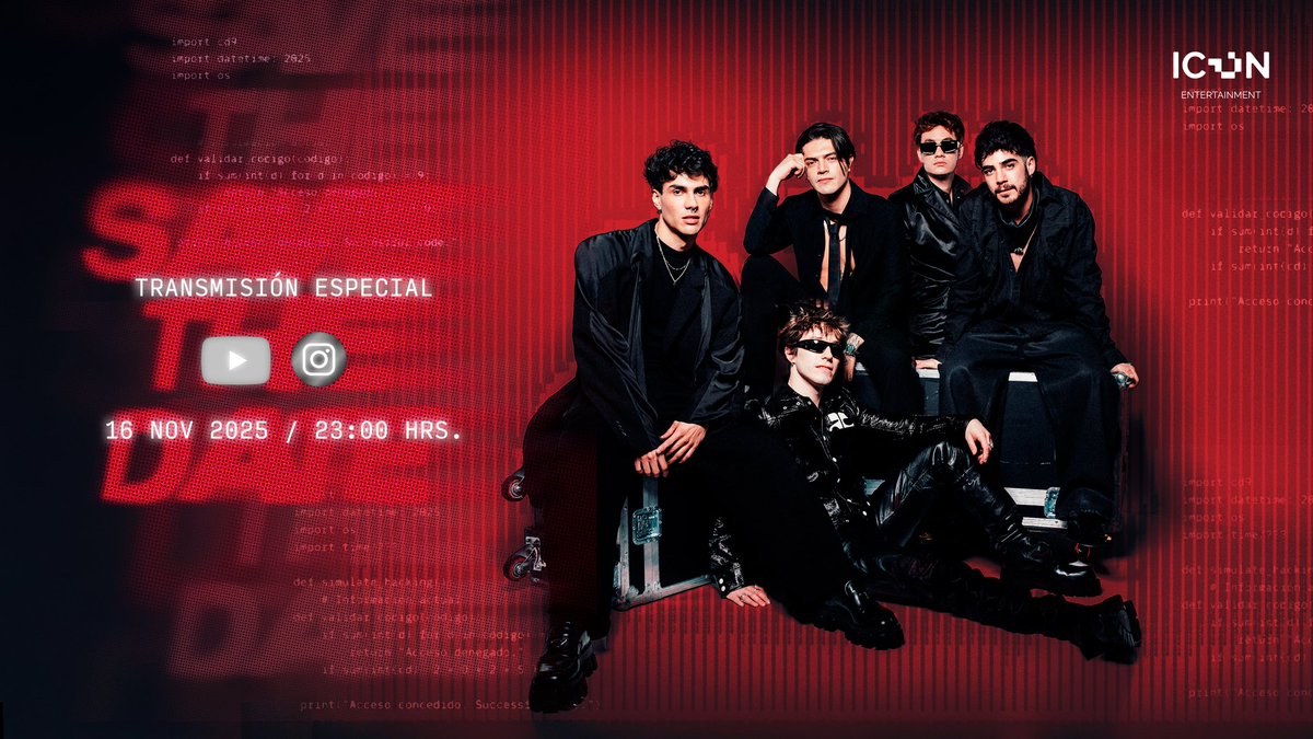 LA CUENTA REGRESIVA TERMINA HOY
TRANSMISIÓN ESPECIAL | 23:00 hrs.
COMIENZA UNA NUEVA HISTORIA