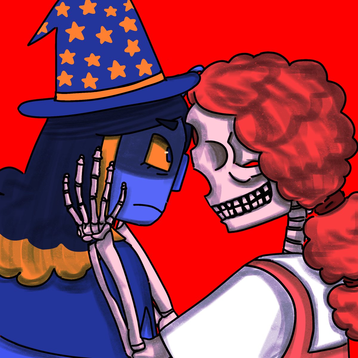 cause two can keep a secret if one of them is dead
#tpot #tpotfanart #xfohv