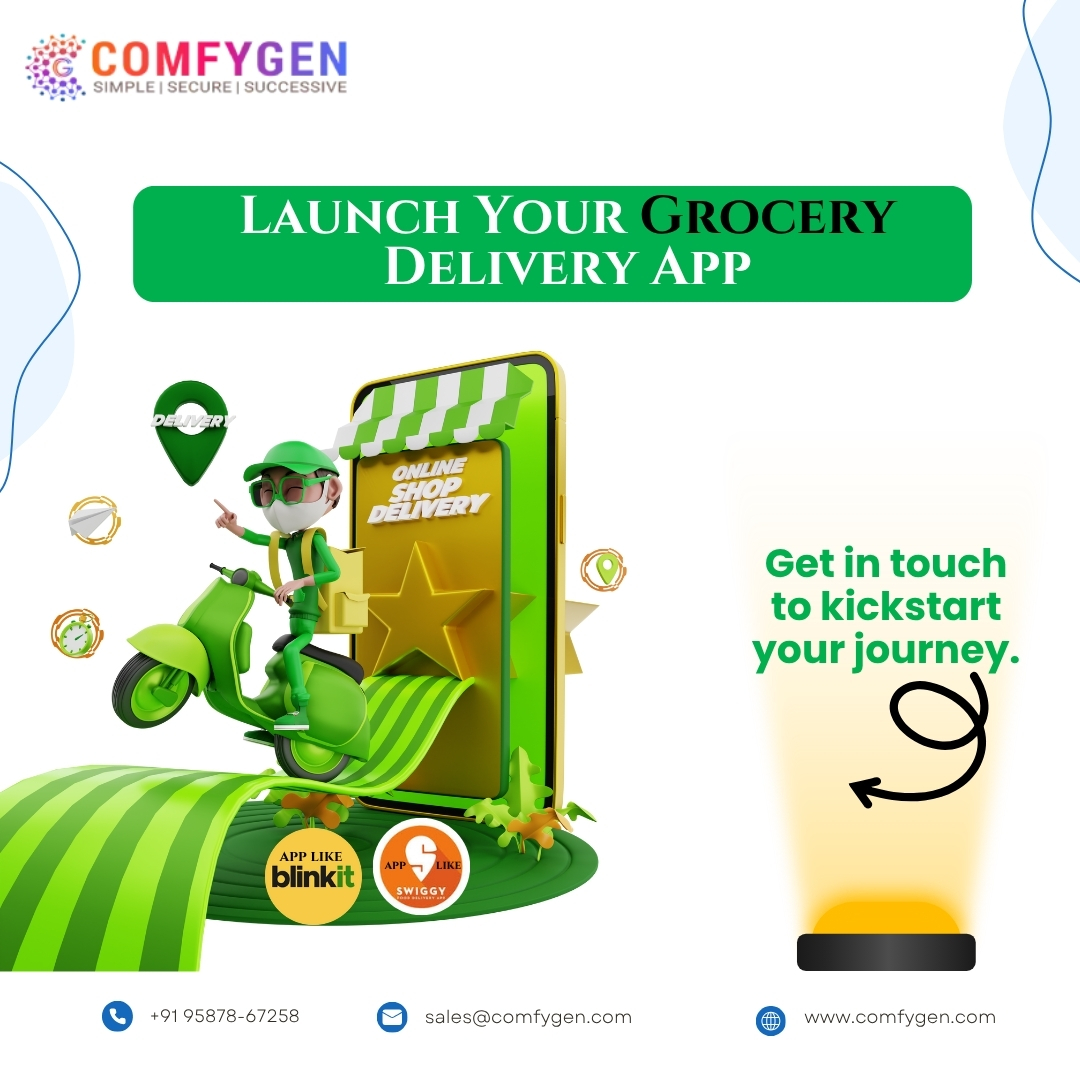 Comfygen_Tech's tweet image. 🚀Launch your own Grocery Delivery App — fast, scalable &amp;amp; fully customizable! 🛒

💡Real-time Tracking | Secure Payments | Store Management
👉Your Brand. Your App. Your Success.

🌐 comfygen.com/ecommerce/groc…
📞 +91 95878-67258
#GroceryDelivery #AppDevelopment #Comfygen #Startup