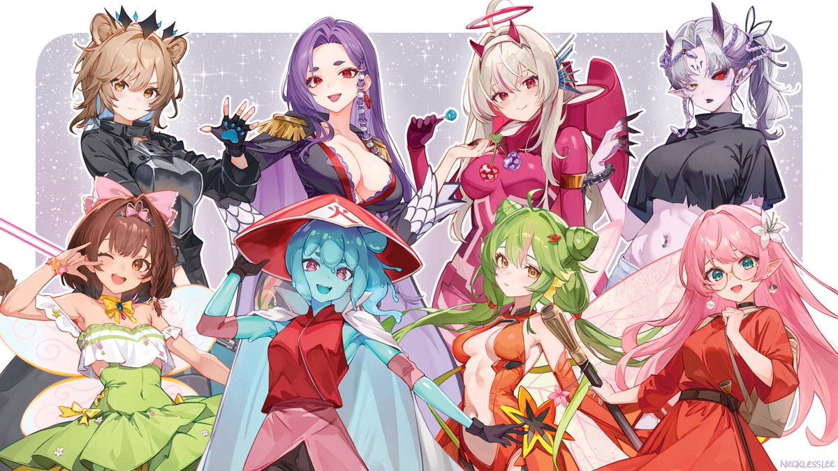 NecklessLee's tweet photo. Proud to be part of #OtakuSTAGE! Thanks for trusting me with the illustrations! Hope you all enjoyed the show! https://t.co/P50JykWlQl