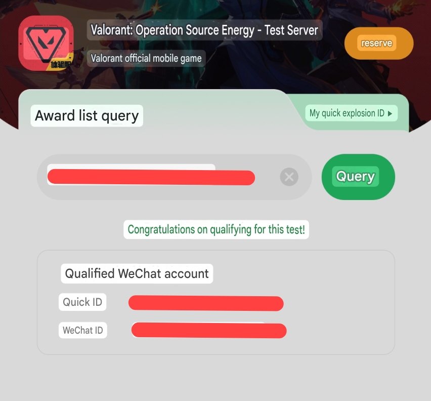 GameSpherenewz's tweet image. Valorant Mobile Test server&apos;s qualification has rolled out.