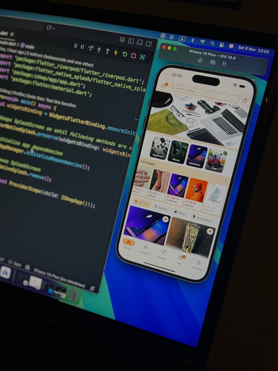 flutterdeviser's tweet image. @isaias_cuvula
Finally coming together

#flutterdev #flutter #flutterdeveloper #flutterapp #appdevelopment #androiddeveloper #appdeveloper #developer #android
