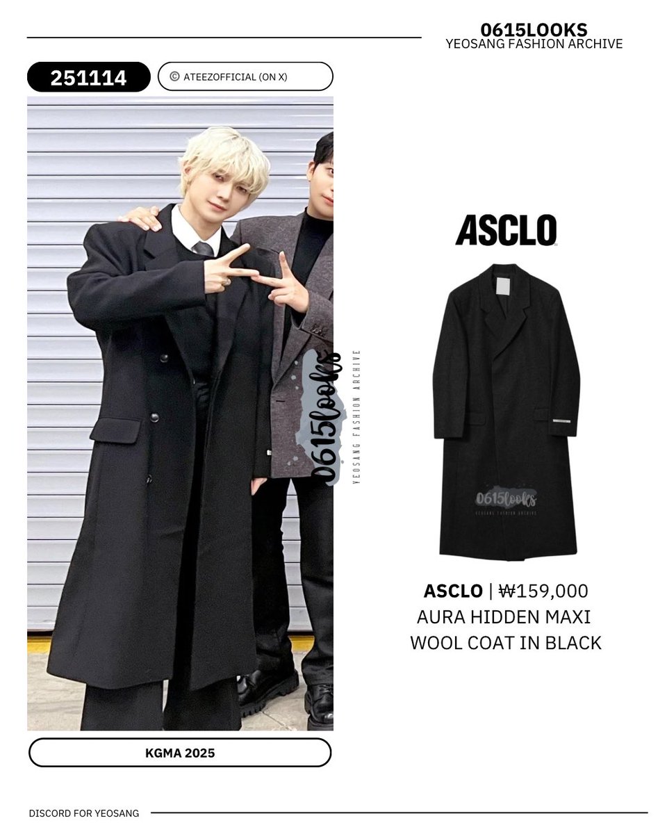 0615LOOKS's tweet photo. 251117 Yeosang Instagram Post; 251114 KGMA 2025

Yeosang of @ATEEZofficial looks classy in ASCLO

#YEOSANG #여상 #ヨサン #ATEEZ #Asclo https://t.co/qLHqOs0ybR