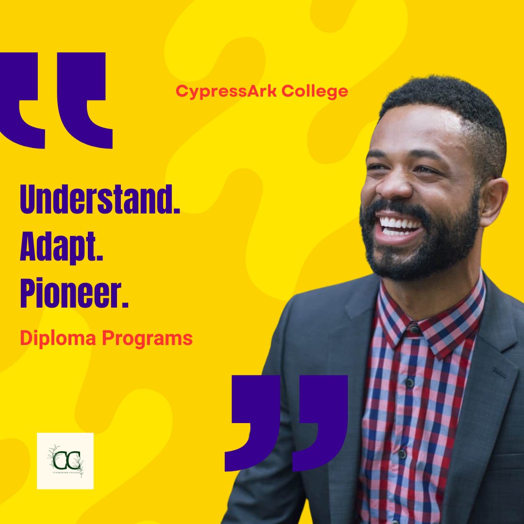 CypressArk_'s tweet image. Understand. Adapt. Pioneer.
The CypressArk College Online Diploma Programs.

Book your place now @ cypressarkcollege.org

CypressArk College.
Built for Professional Development!

.
#virtualtraining #instructionaldesign #elearningdevelopment #elearningtips #education