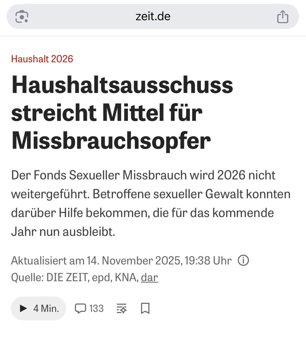 "Fragen Sie mal ihre Töchter! Ich denke, Sie werden eine klare Antwort bekommen"