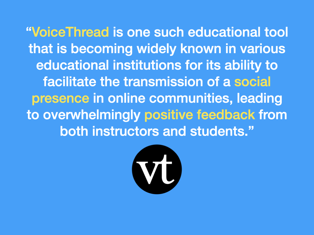 voicethread's tweet image. #VoiceThread