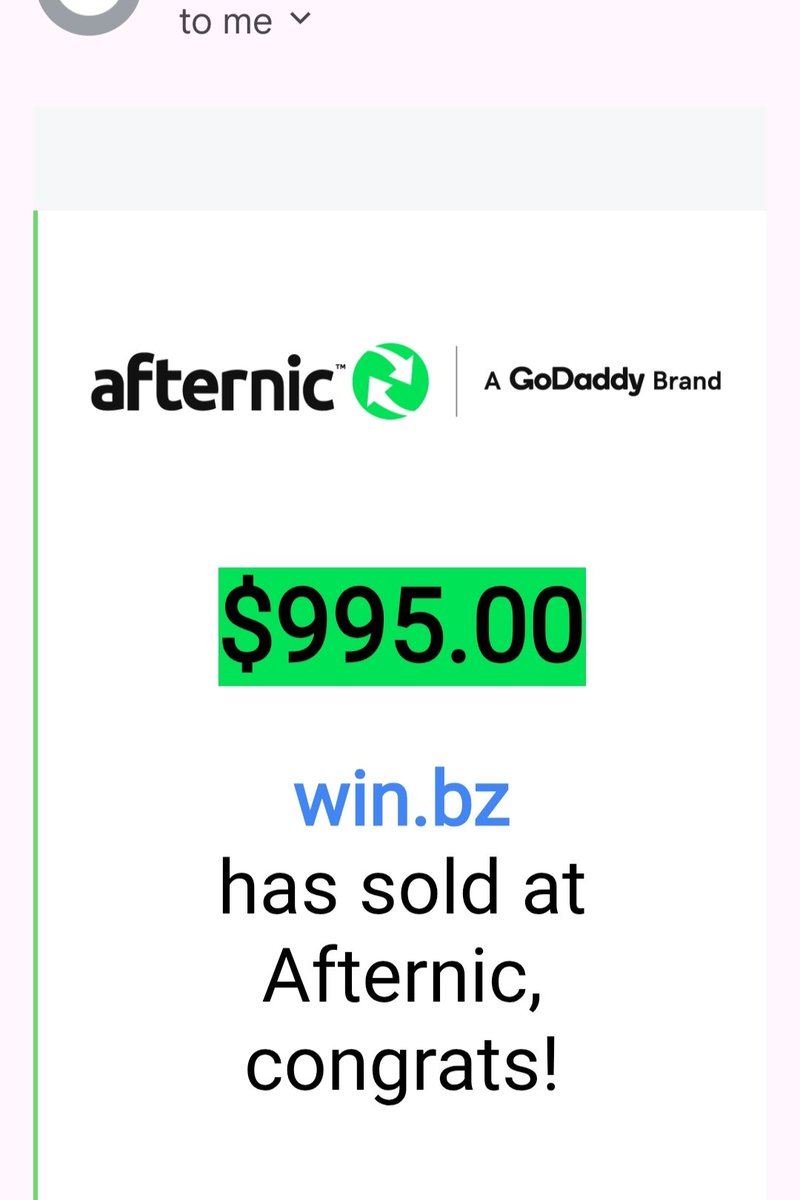 DomainRing's tweet image. Sold @afternic
#Domains #domainnameforsale