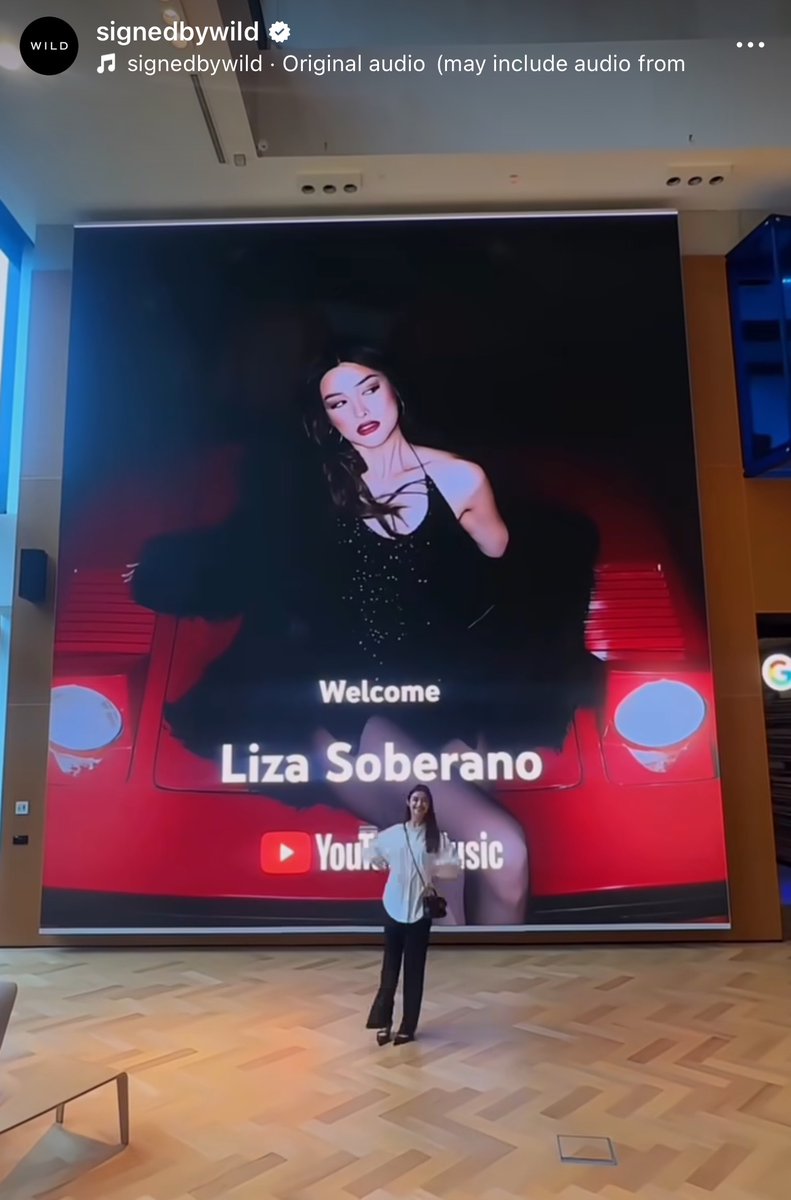 Ratzun's tweet image. Liza Soberano’s Red Ferrari now on Youtube Music!